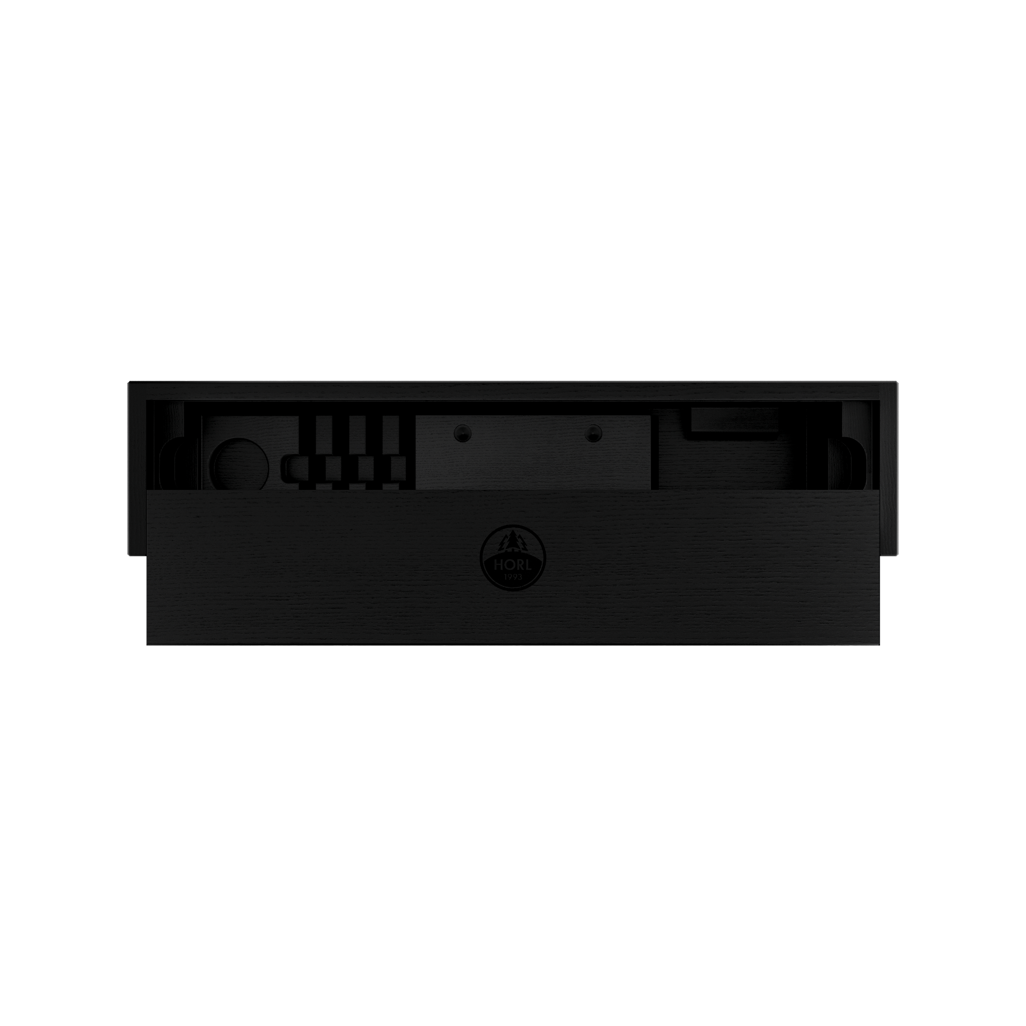 horl-box-solid-wood-black-open